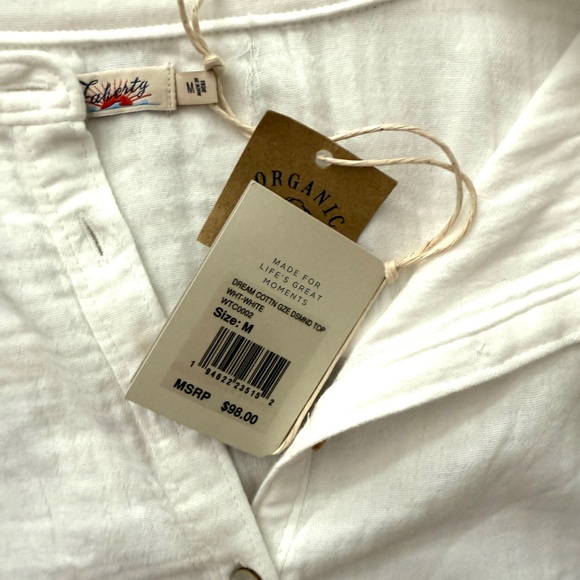 Faherty White Button Down Shirt - Picture 3 of 3